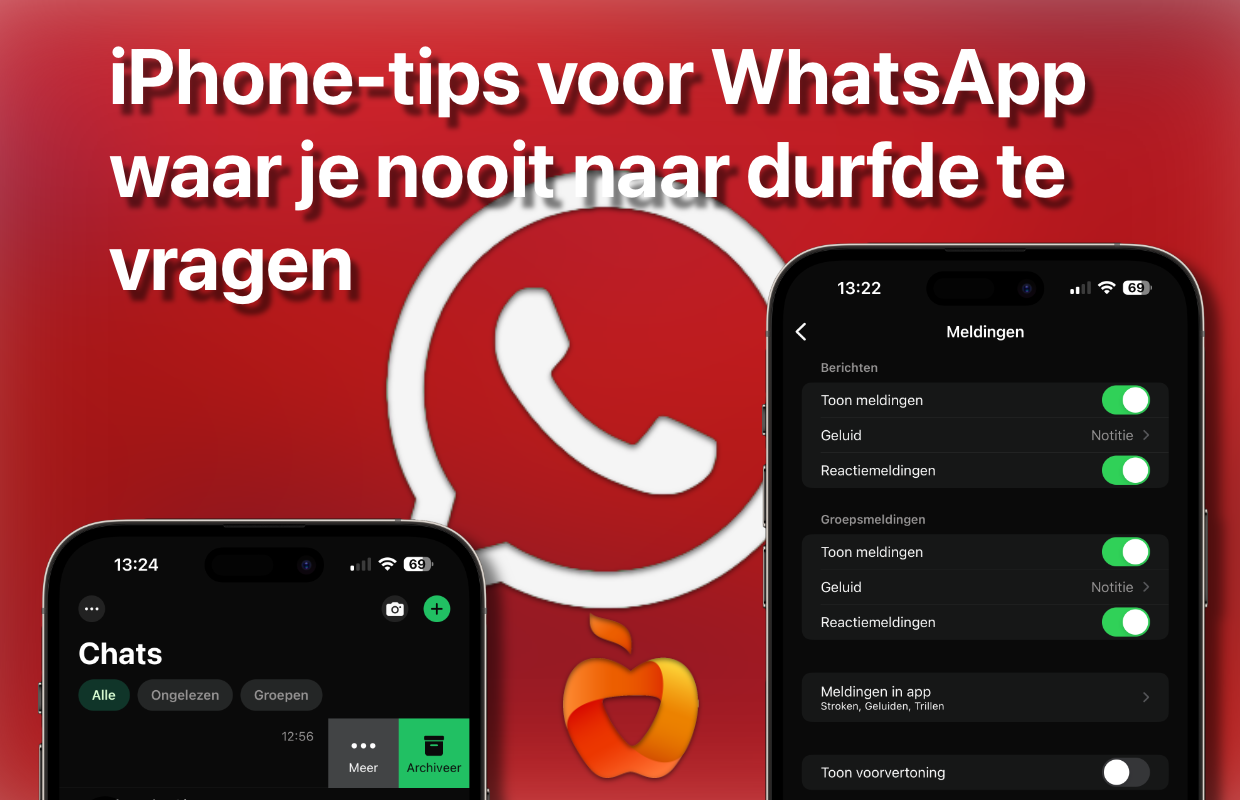 iPhone-tips voor WhatsApp waar je nooit naar durfde te vragen