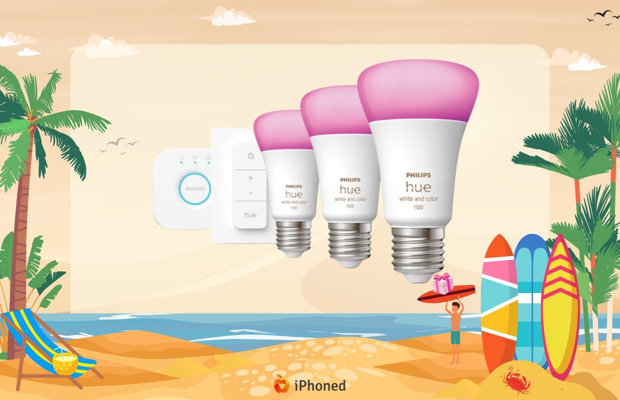 iPhoned Zomer-winactie (19 juni): win een Philips Hue Starterkit t.w.v. 189,99 euro