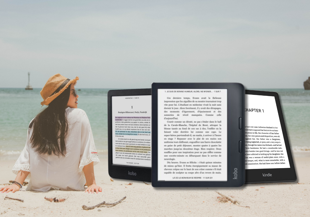 Kindle en Kobo-aanbieding: de beste e-reader voor op vakantie