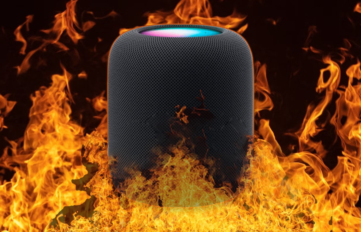 HomePod redt gezin nadat huis in de fik vloog