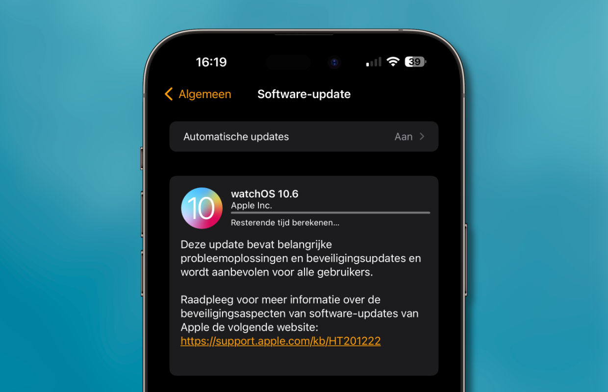 watchOS 10.6 is uit: de laatste grote update vóór watchOS 11