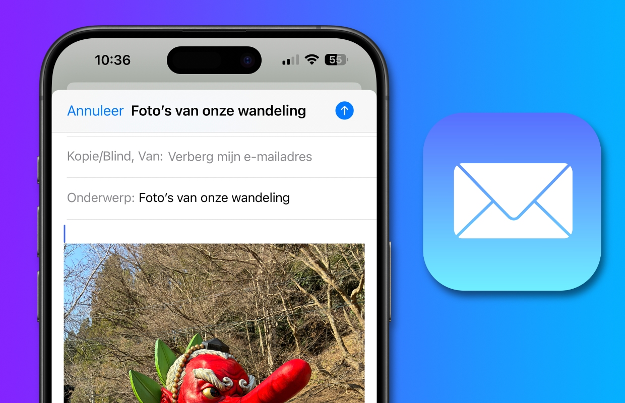 Een iPhone-foto als bijlage versturen: dit is de snelste manier