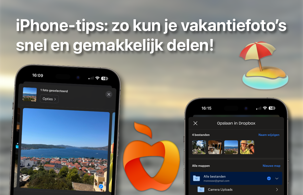 iPhone-tips: zo kun je vakantiefoto’s snel en gemakkelijk delen