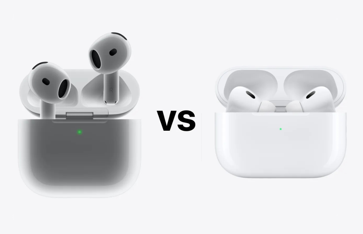 AirPods 4 vs AirPods Pro 2: dit zijn de grootste verschillen