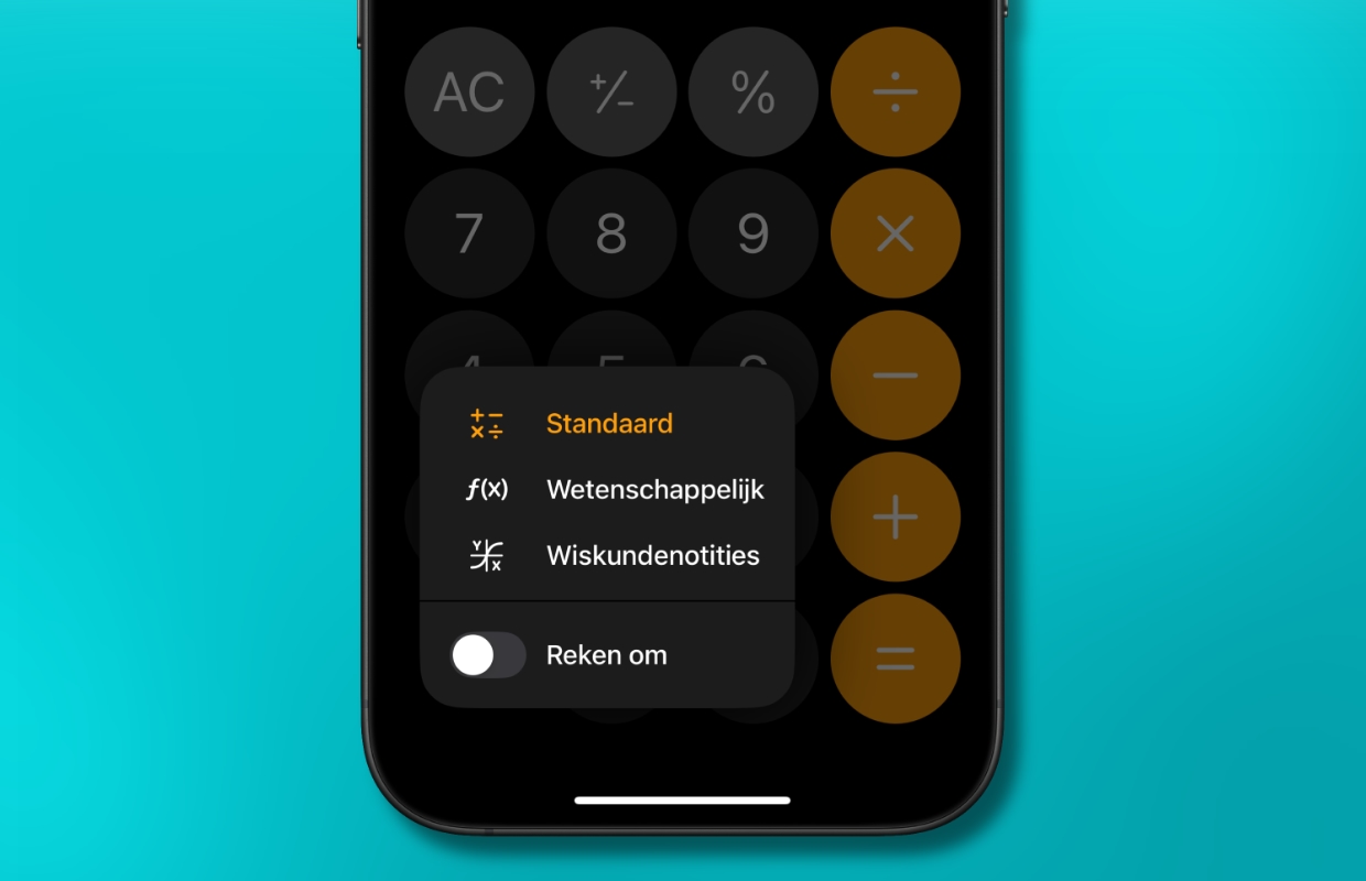 iPhone-tips: deze geniale functies van de Rekenmachine kende je nog niet