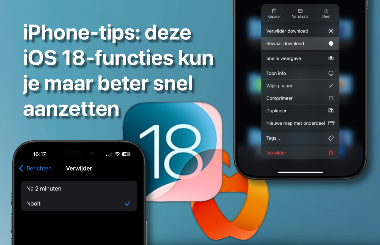 iPhone-tips: deze iOS 18-functies kun je maar beter snel aanzetten