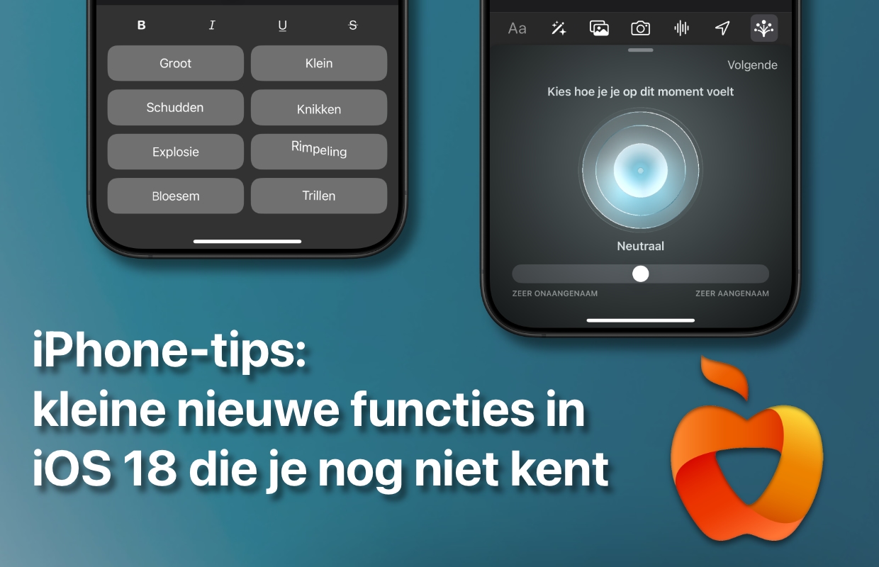 iPhone-tips: kleine nieuwe functies in iOS 18 die je nog niet kent