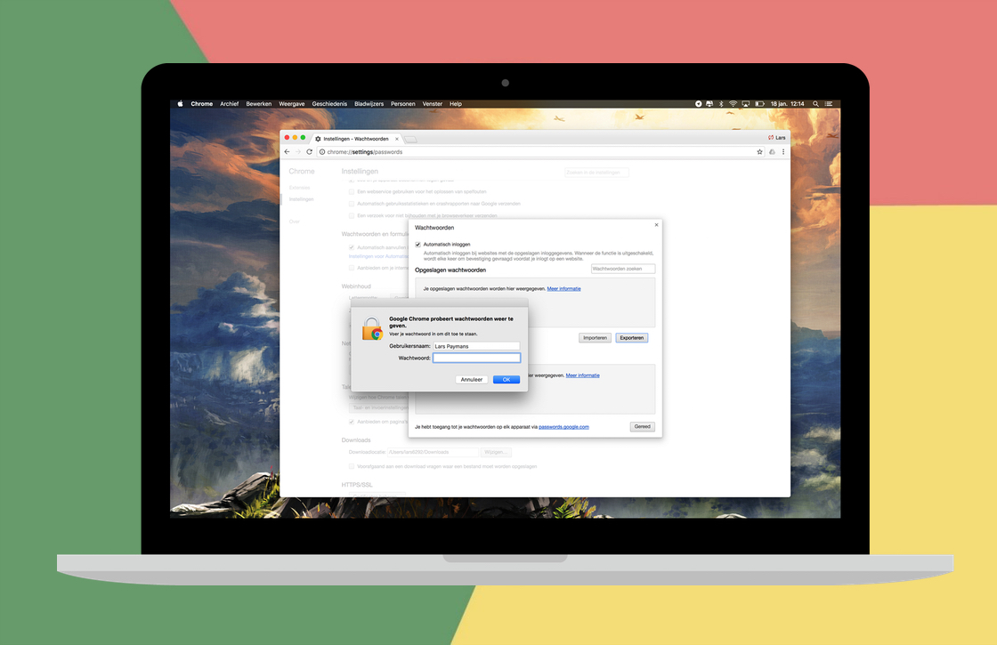 Tip: Zo exporteer je je wachtwoorden uit Google Chrome