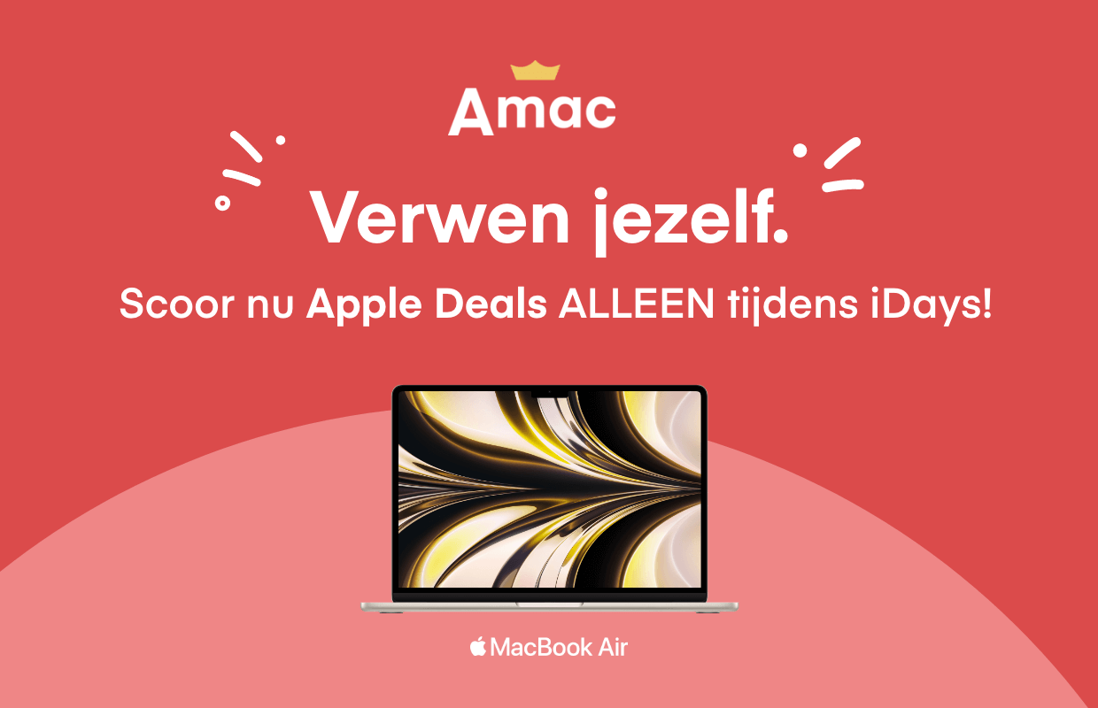 iDays 2023 bij Amac: de grootste Apple sale (ADV)